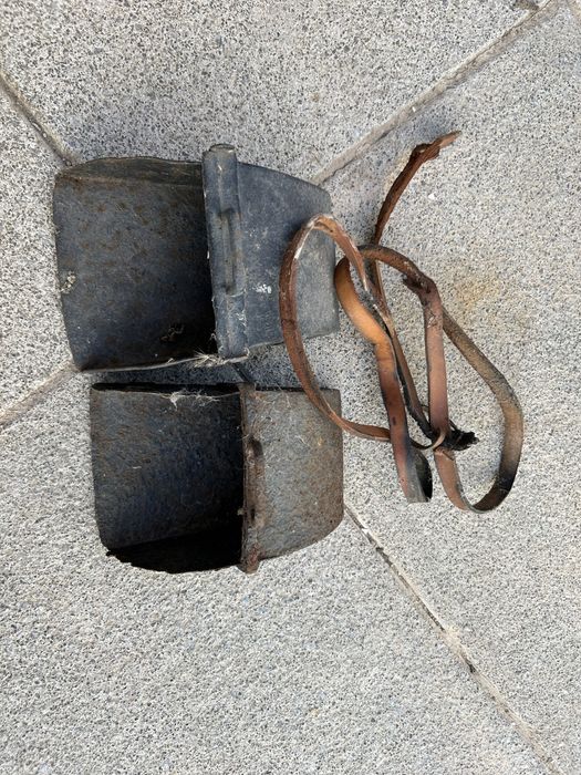 Estribos de caixa antigos