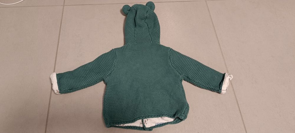 Sweter kurtka dzianinowa. M&S 68 cm