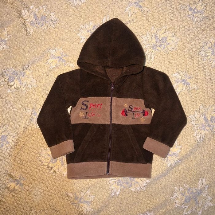 Детская теплая кофта