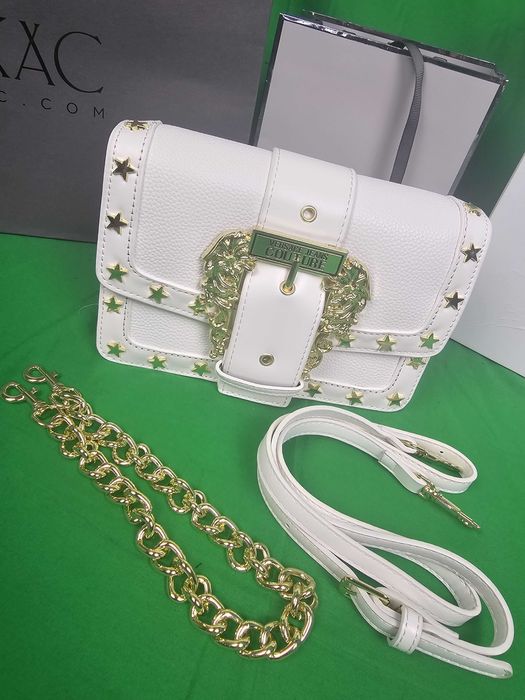 Torba kuferek Torebka damska Versace kuferek Biała nowa HIT gwiazdki