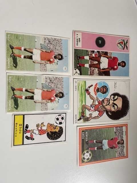 Cromos Chalana e Sheu Benfica