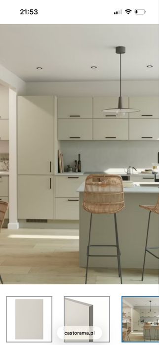 Nowe Fronty kuchenne Good Home  Castorama sandstone mat