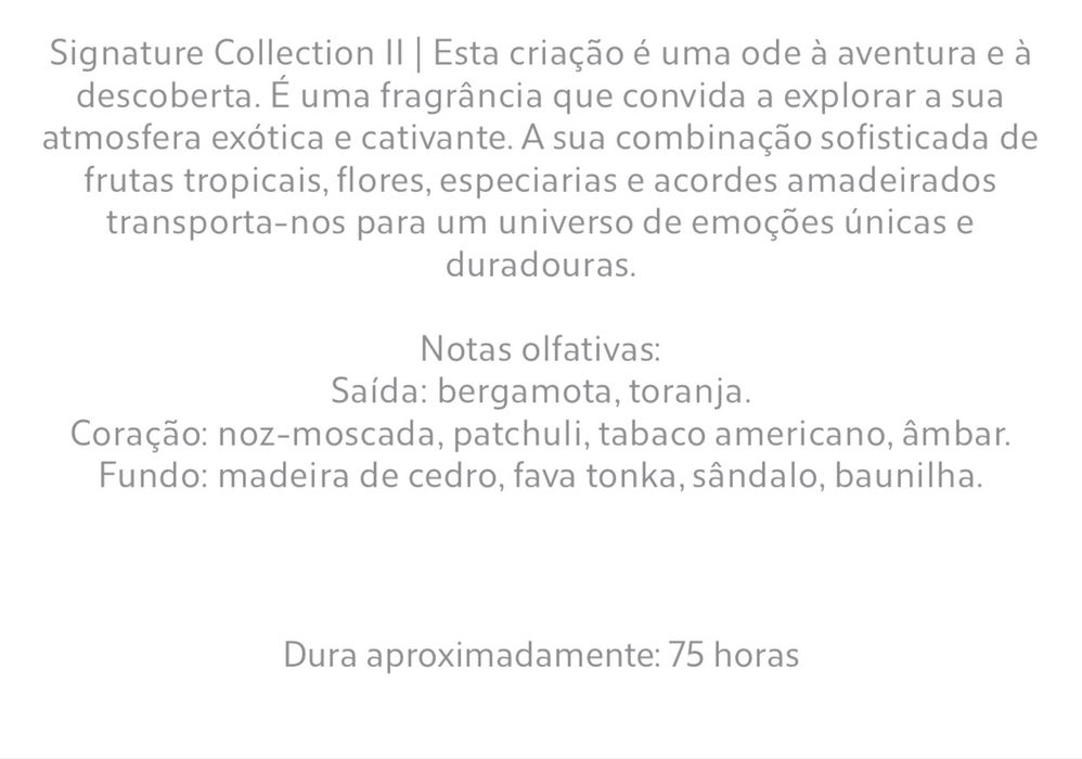 (700 G) Vela Aromática SIGNATURE COLLECTION II Zara Home NOVO
