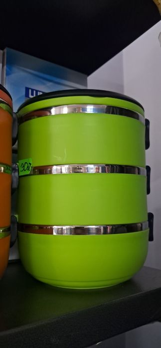 Termos obiadowy trzykomorowy lunchbox