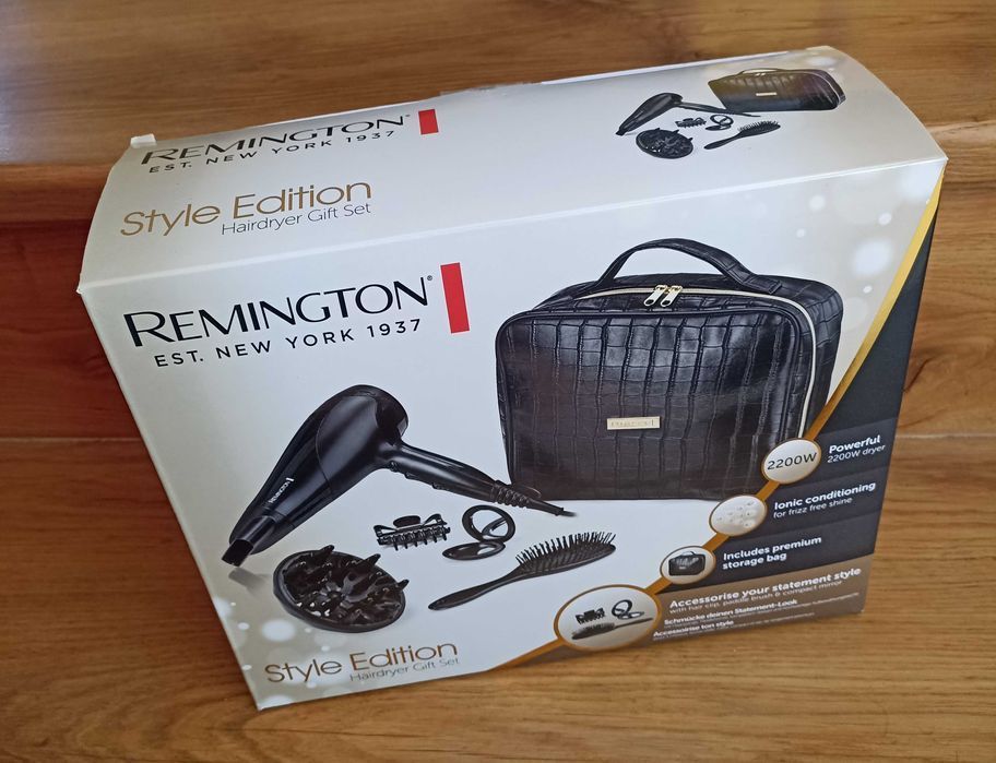 Suszarka do włosów REMINGTON zestaw prezentowy Style Edition  prezent