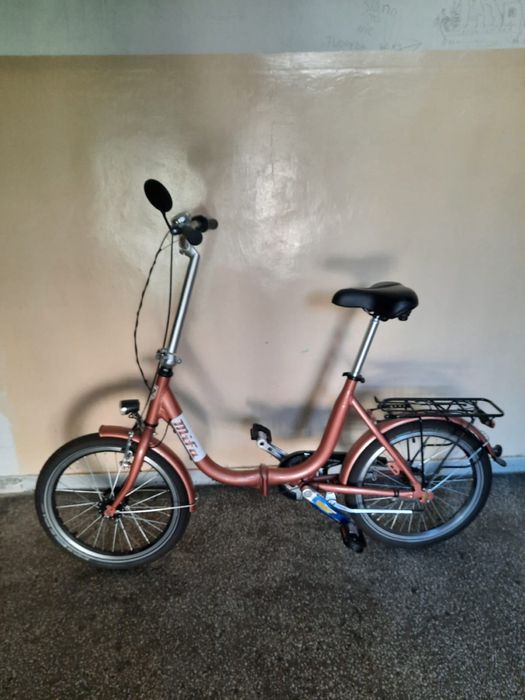 Lekki , alumieniowySkladak niemiecki MIFA jak nowy , 3 biegi Shimano