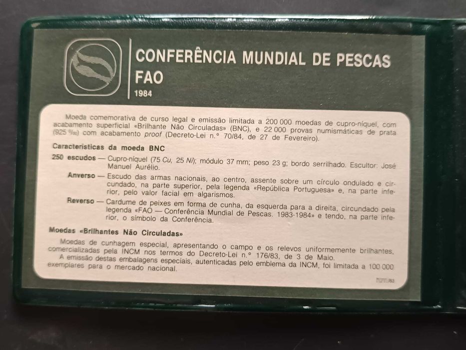 1984 – BNC – FAO Pescas
