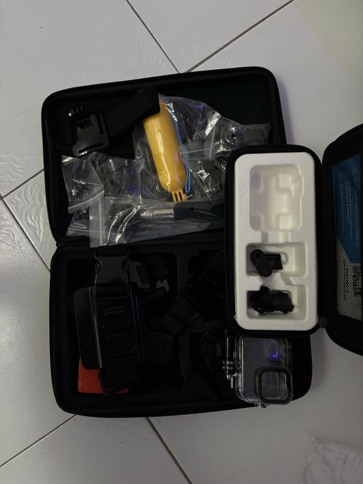 GoPro Hero 9 Black Impecável com Kit Completo de Suportes