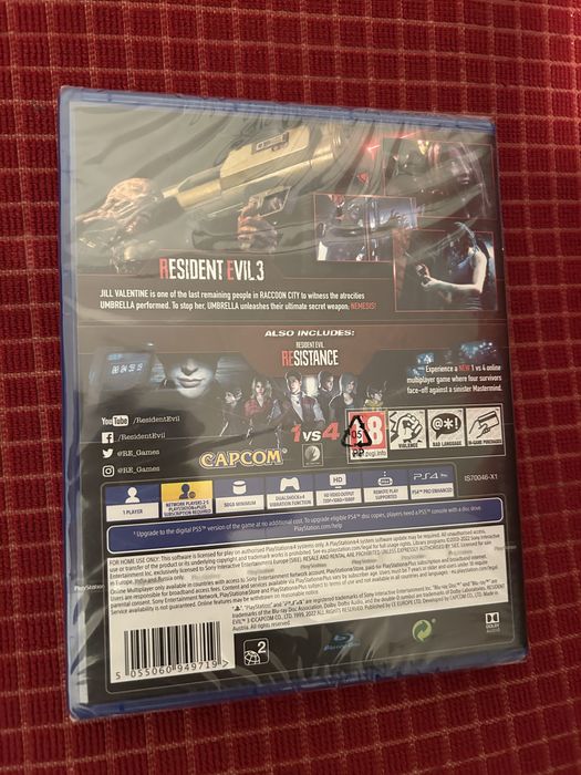 Resident Evil 3 Remake PS4 PS5