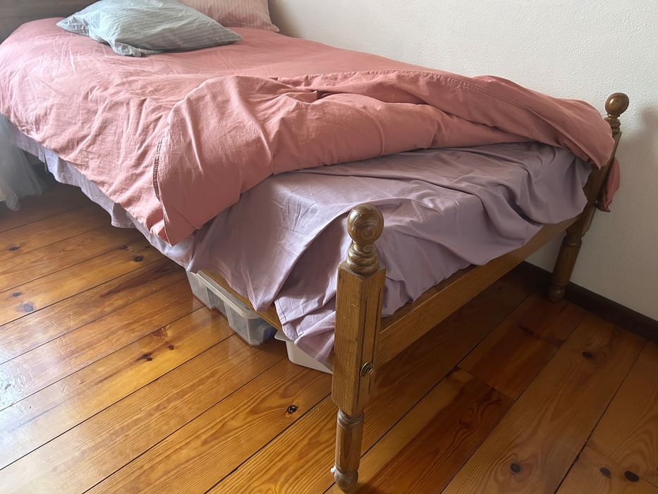 Cama madeira individual