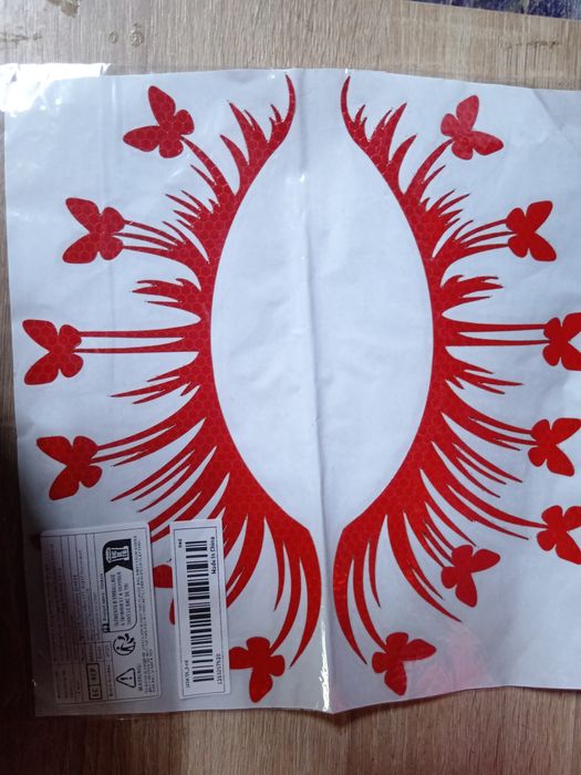 Наклейки реснички для авто