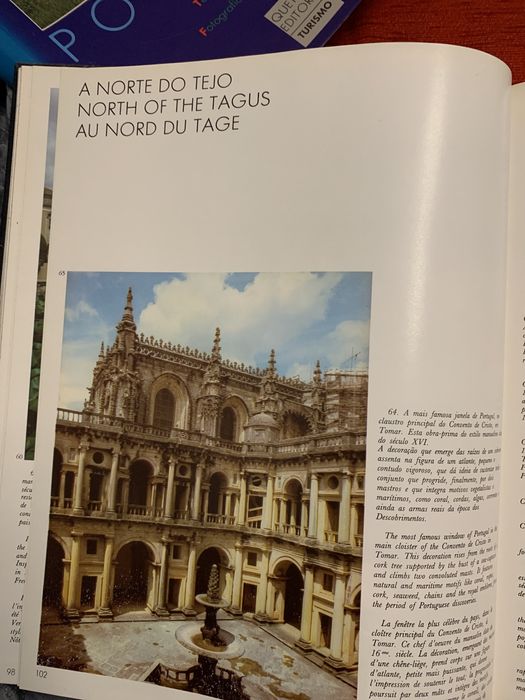 Livro Portugal -fotografias e texto de José Mattoso