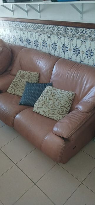 Sofás e puf rosas