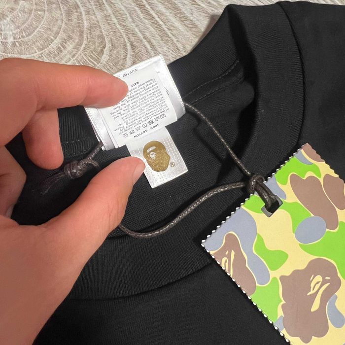 Bape koszulka czarna