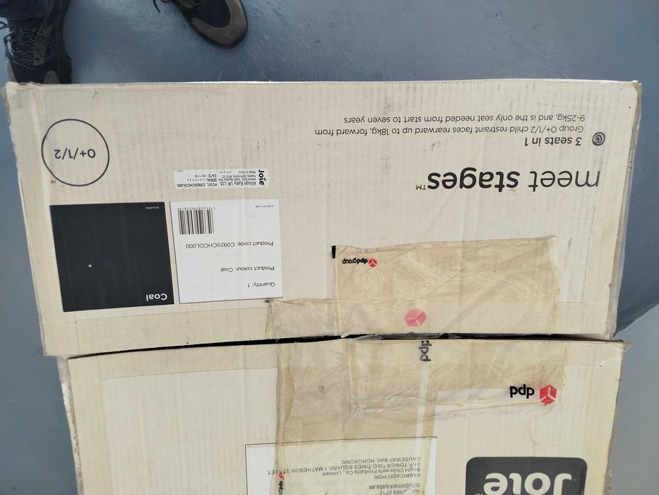 Cadeira Auto 0+/1/2 Joie Stages