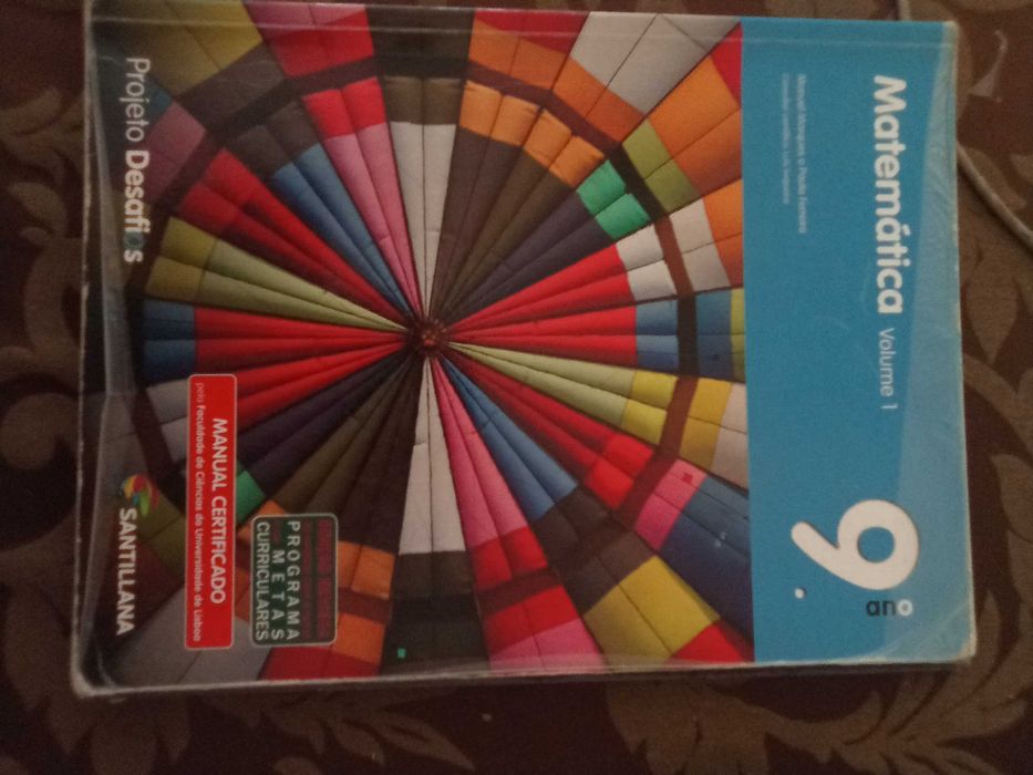 Livro + caderno de atividades de matemática 9º ano