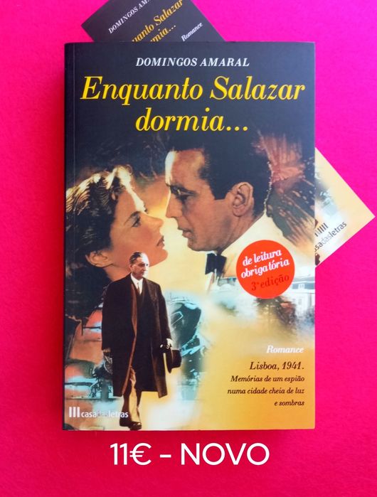 ENQUANTO SALAZAR DORMIA / Domingos Amaral - portes incluídos