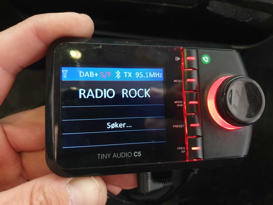Цифрове автомобільне радіо TINY AUDIO C5 з Bluetooth