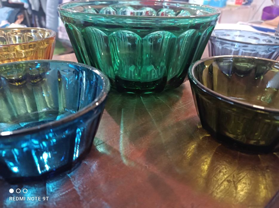 Conjunto taça Antiga com tacinhas