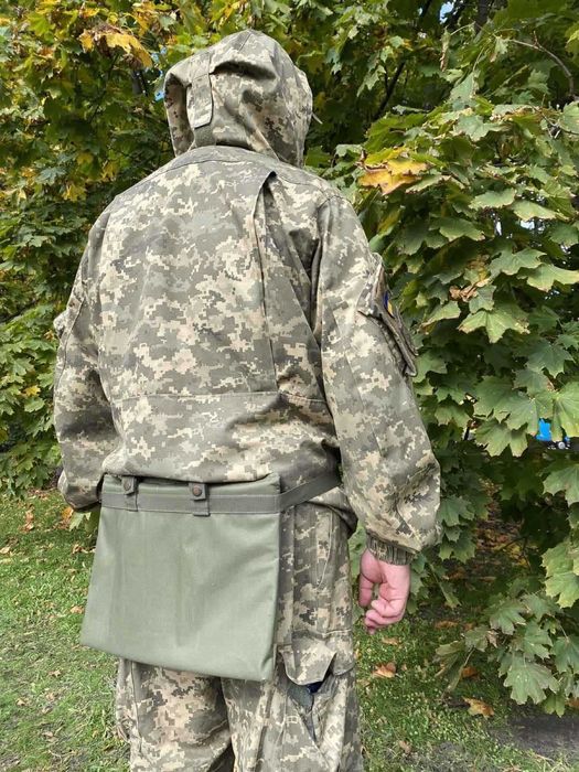 Карімат для сидіння 15,20мм піджопник олива піксель, Каремат