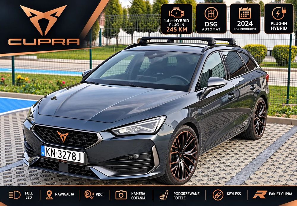 Cupra Leon Sportstourer Cupra Leon ST 2024r, P  Salon PL,  FV 23% , Pierwszy Właściciel,  DCC