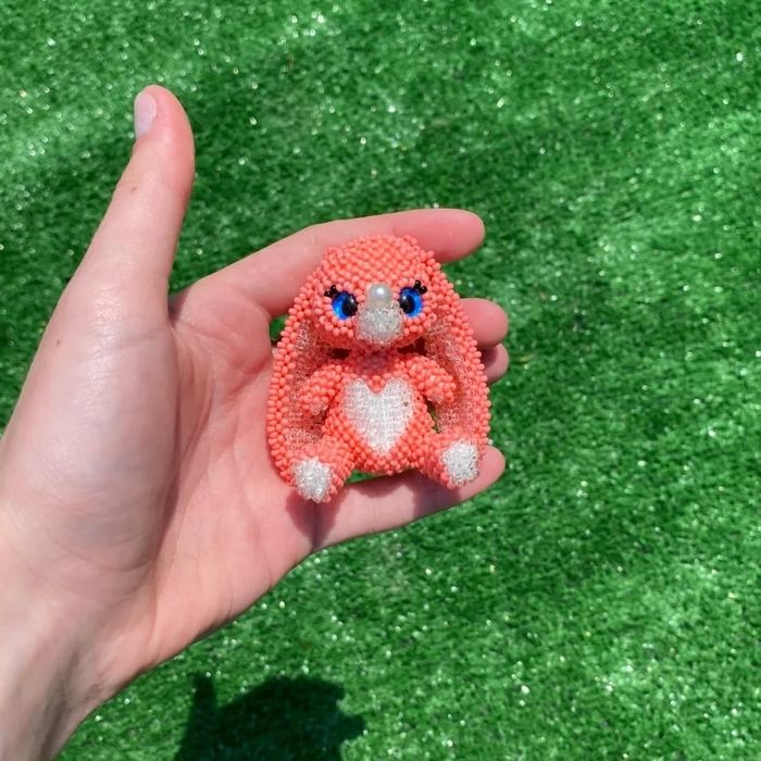 Плюшик из бисера