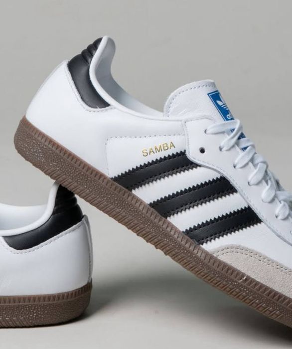 унісекс кросівки Адідас Самба og, adidas samba black/white