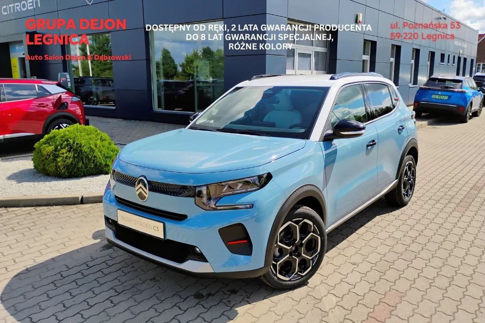 Citroën C3 C3MAX 100KM, pakiet zimowy