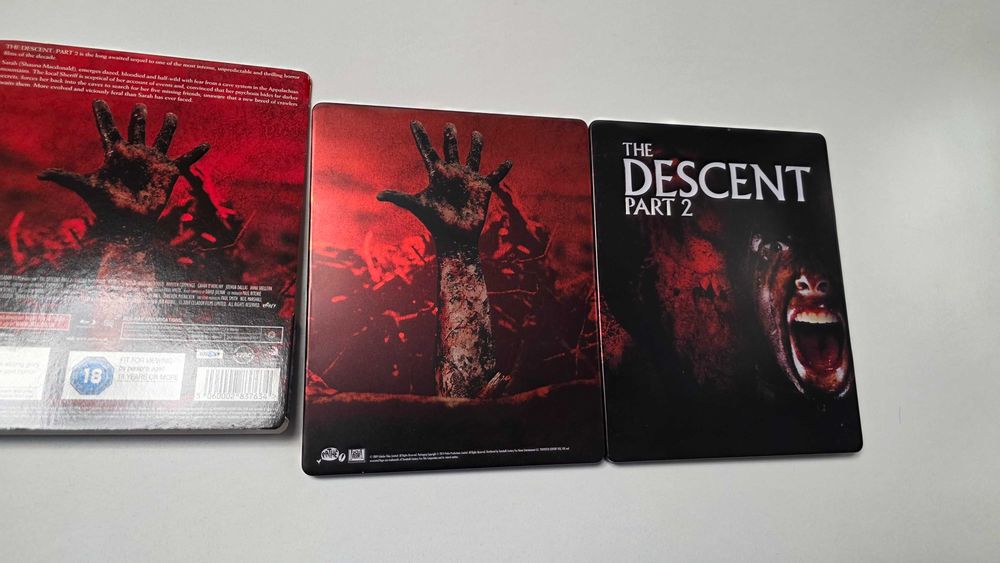 blu ray The descent 2 steelbook Zejście 2