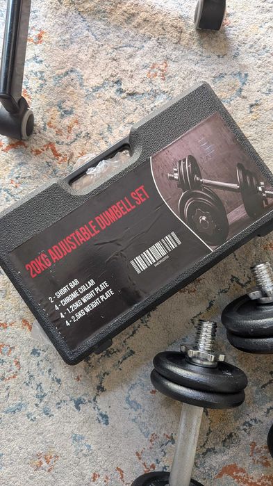Set Halteres 20KG Ajustáveis