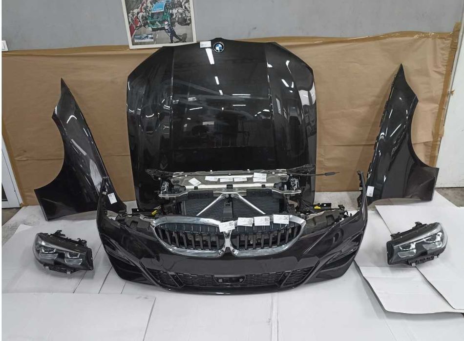 Бампер BMW 3 G20 розборка БМВ 3 Г20 колір 668