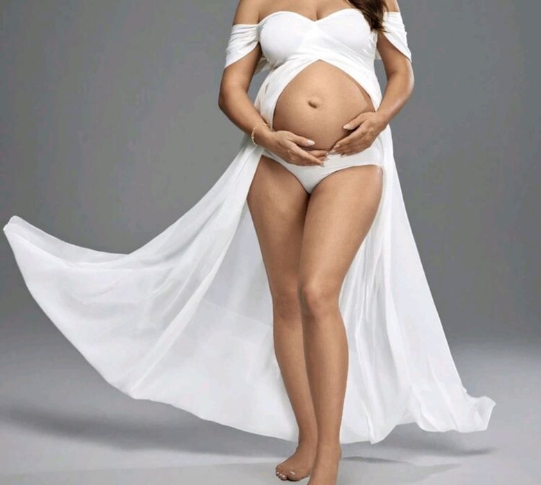 Vestido sessão grávida