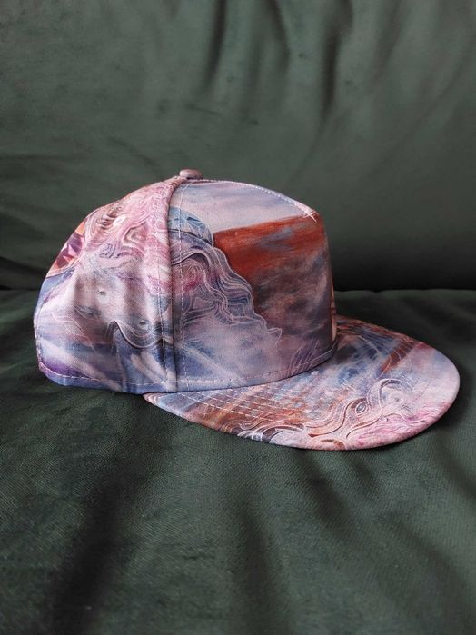 czapka snapback ezoteryka z czaszką