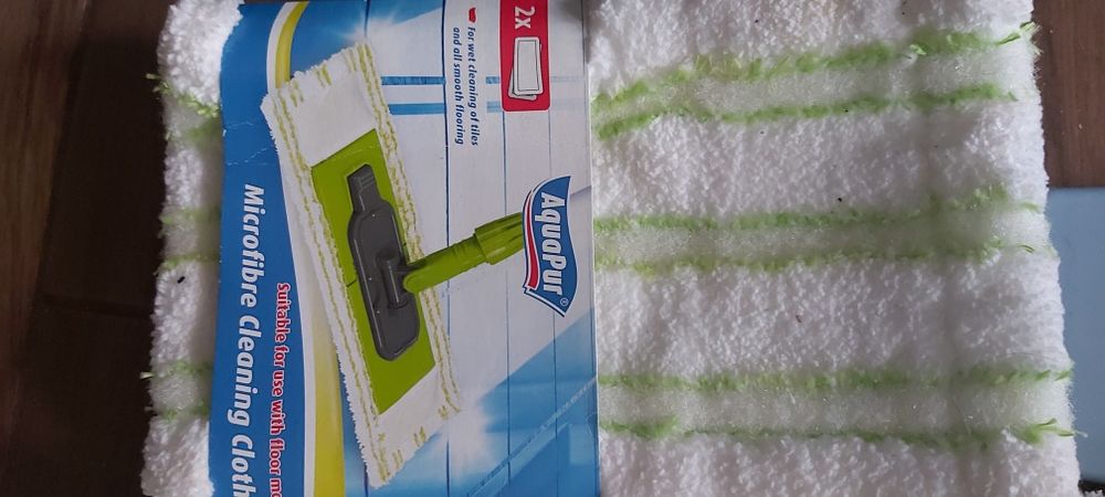 OKAZJA 9 końcówek i Mop płaski z pojemnikiem na wodę