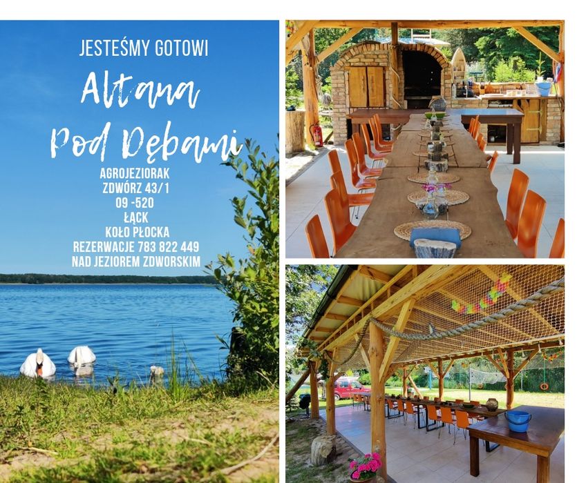 Wynajmę altanę na 50 os.