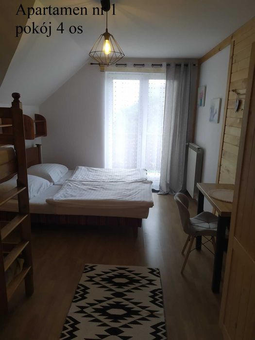 Noclegi w górach Kluszkowce Apartament Pienin Jezioro,