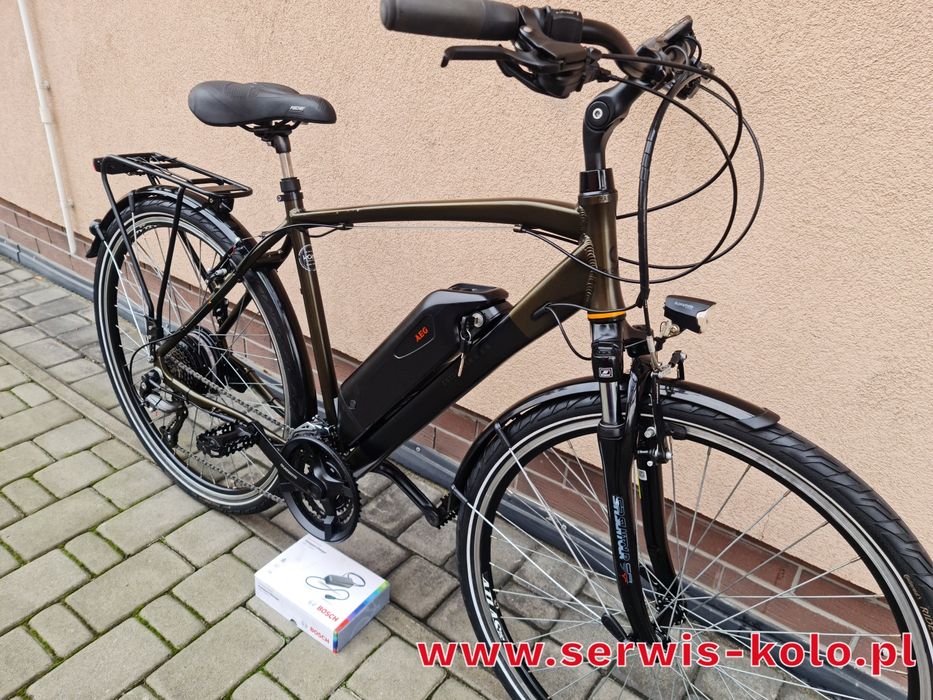 Rower elektryczny AEG koła 28 SHIMANO ALTUS aluminium rabat WYSYŁKA