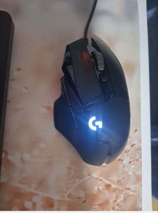 Klawiatura i mysz logotech gamingowa