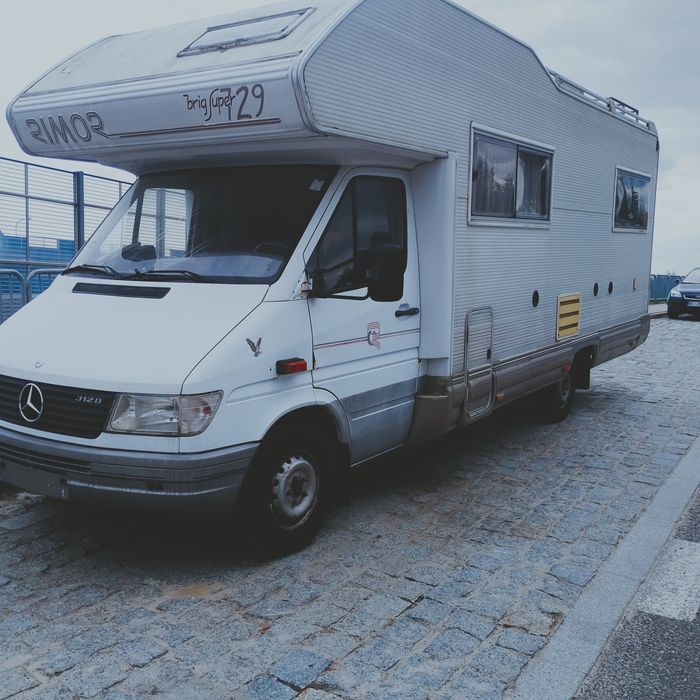 Mercedes Sprinter 98r kamper RIMOR 7-osobowy Lublin • OLX.pl