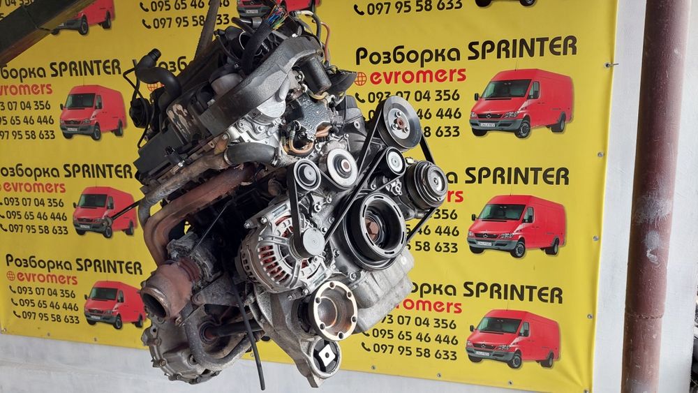Двигатель om611 2.2 cdi mercedes vito 638 automat 4hp-20