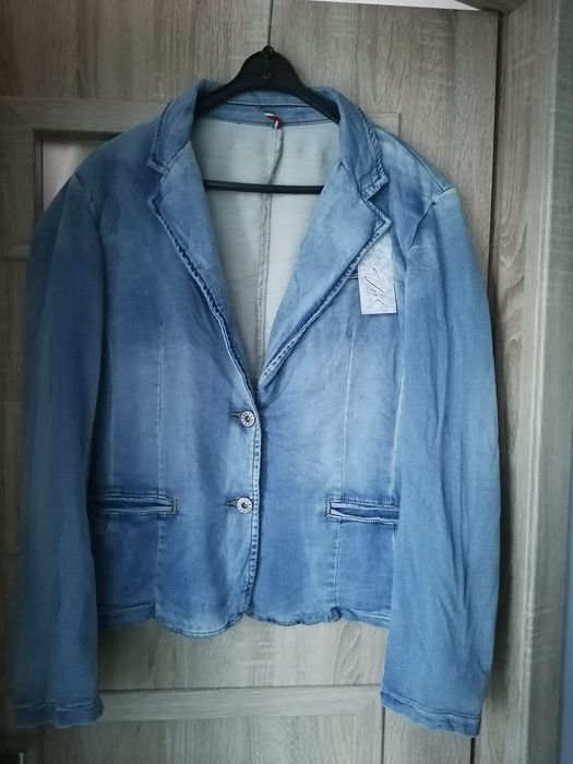 Nowa kurtka katana jeansowa damska L/XL