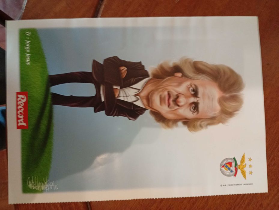 Álbum caricaturas do Benfica