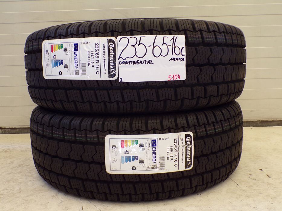opony całoroczne continetal vanco fourseason 2 235 65 16c 115/113r no