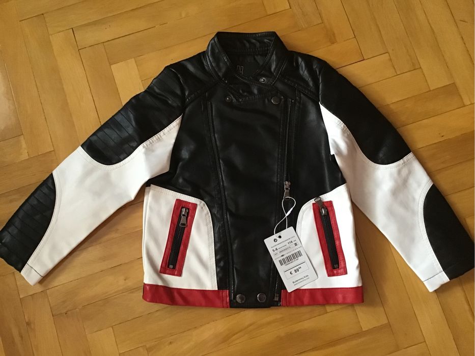 Куртка кожаная для мальчика .