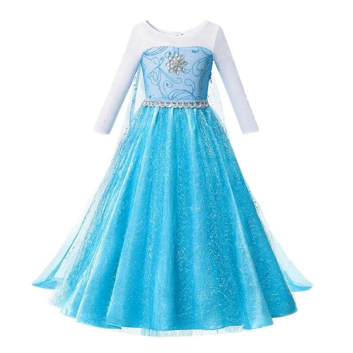 Strój sukienka kostium elza elsa frozen rozmiar xs