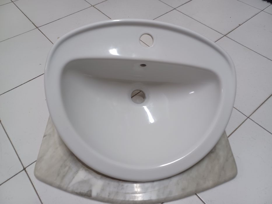 Lavatório wc/casa de banho mini com pedra