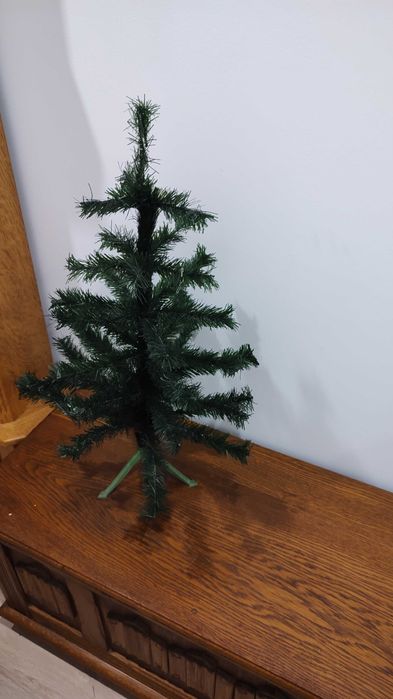 Starodawna choinka mała akcesoria rzeczy prl