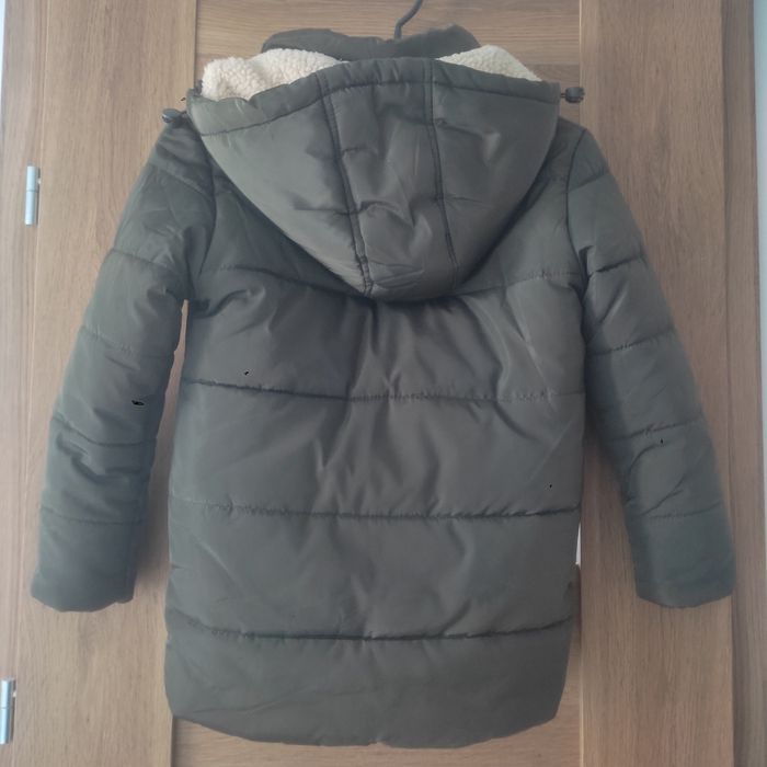 Kurtka parka zimowa chłopięca 134/140