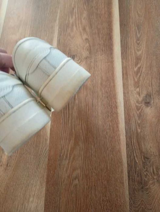 Massimo Dutti białe sneakersy skóra 39