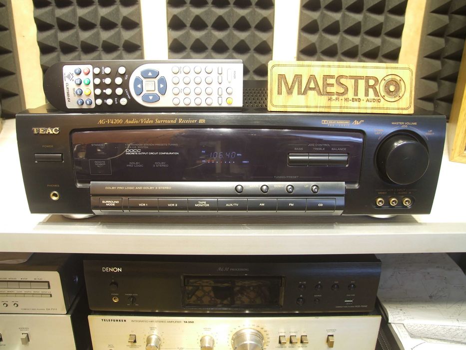 Ресівер TEAC AG-V4200. 2х60. 8-16 Ом. Без передплати